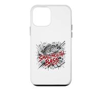 Carcasa para iPhone 12 Mini Smallmouth Bass River Monster te enganchó para Pescar