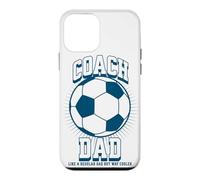 Carcasa para iPhone 12 Mini Soccer Coach Dad Like a Regular Dad but Way Cooler Soccer