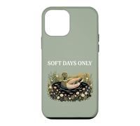 Carcasa para iPhone 12 Mini Soft Days Only Cute Duck Pond Cozy Nature Cottagecore Calma