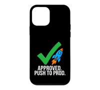 Carcasa para iPhone 12 Mini Software Developer Coding Approved Push To Prod