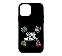 Carcasa para iPhone 12 Mini Software Engineer Introvert Code Cats Silence