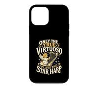 Carcasa para iPhone 12 Mini Solo el Verdadero Virtuoso Reproduce música Celestial de Arpa de Estrellas