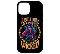 Carcasa para iPhone 12 Mini Solo un pequeño Truco o Regalo Divertido para Brujas de Halloween