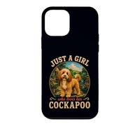 Carcasa para iPhone 12 Mini Solo una Chica Que ama a su Perro Cockapoo Mamá Dueño