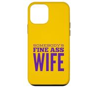 Carcasa para iPhone 12 Mini Somebody's Fine Culo Esposa Divertida Esposa Cumpleaños Husb Diciendo