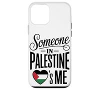 Carcasa para iPhone 12 Mini Someone In Palestine Loves Me Palestine Heart