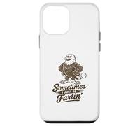 Carcasa para iPhone 12 Mini Sometimes I Just Be Fartin' Eagle Funny Hombre Farting Eagle