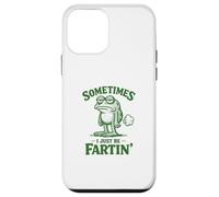 Carcasa para iPhone 12 Mini Sometimes I Just Be Fartin' Frog, Divertido, tirando Pedos con Forma de Rana para Hombre