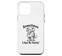 Carcasa para iPhone 12 Mini Sometimes I Just Be Fartin' Funny Hombre Farting Elephant