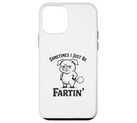 Carcasa para iPhone 12 Mini Sometimes I Just Be Fartin' Pig, Divertido, para Hombre, tirándose Pedos