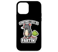 Carcasa para iPhone 12 Mini Sometimes I Just Be Fartin Slob Rat Pedos Ratón Pedo Divertido