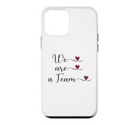 Carcasa para iPhone 12 Mini Somos un Equipo Lindo Regalo tipográfico Escrito a Mano
