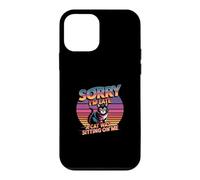 Carcasa para iPhone 12 Mini Sorry I'm Late A Cat Was Sitting On Me