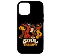 Carcasa para iPhone 12 Mini Soul Is My Therapy Retro Disco Música Soul de los 70 y 80