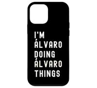 Carcasa para iPhone 12 Mini Soy Álvaro Haciendo Cosas de Álvaro