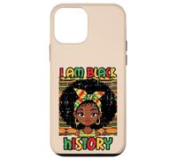 Carcasa para iPhone 12 Mini Soy Black History Afro Girl Afro American Girls Kids