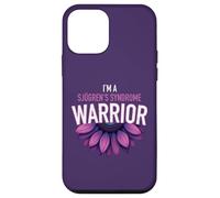 Carcasa para iPhone 12 Mini Soy una Flor de Conciencia púrpura del Guerrero del síndrome de Sjögren