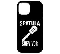 Carcasa para iPhone 12 Mini Spatula SUPERVIVIENTE Divertida Madre Familia Retro Infancia