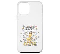 Carcasa para iPhone 12 Mini Special Needs Mom Autism Caregivers Cute Mama Duck