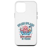 Carcasa para iPhone 12 Mini Splish Splash Octopus Tu opinión es bañera de Basura