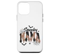 Carcasa para iPhone 12 Mini Spooky Mama Leopard Print Ghost Halloween Design