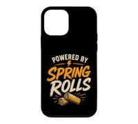 Carcasa para iPhone 12 Mini Spring Rolls Eating Asian Food Funny