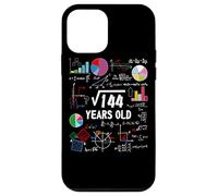 Carcasa para iPhone 12 Mini Square Root of 144 12th Birthday 12 Year Old Math Nerd