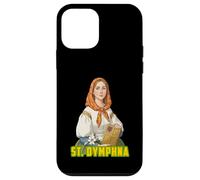 Carcasa para iPhone 12 Mini ST DYMPHNA Patrona de la Salud Mental Inspiradora