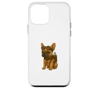 Carcasa para iPhone 12 Mini Steampunk Puppies - Regalo para Amantes de los Perros Bulldog francés