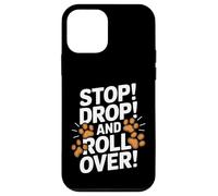Carcasa para iPhone 12 Mini Stop Drop and Roll Over - Divertido Entrenador de Perros