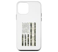 Carcasa para iPhone 12 Mini Strait Watch USA American Flag Camouflage Distressed Style