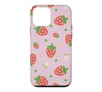 Carcasa para iPhone 12 Mini Strawberry Floral Garden Cottagecore Aesthetic