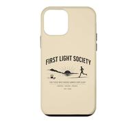 Carcasa para iPhone 12 Mini Sunrise Running Coffee Miles Music Corredor de la mañana