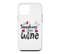 Carcasa para iPhone 12 Mini Sunshine & Wine Book Club Merch,Read Between The Wines Women