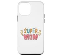Carcasa para iPhone 12 Mini Super Mom Hero Cute Best Mama Día de la Madre Niño pequeño