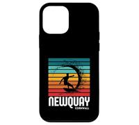 Carcasa para iPhone 12 Mini Surf Newquay Cornwall Playa Vintage Retro Surf
