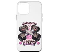 Carcasa para iPhone 12 Mini Sweet Heart To Hearts Fitness, Amante del Gimnasio, Entrenamiento de San Valentín