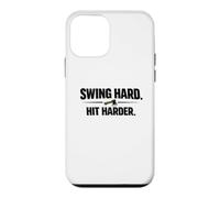 Carcasa para iPhone 12 Mini Swing Hard Hit Harder papá lanzando Hacha de leñador