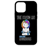 Carcasa para iPhone 12 Mini Taekwondo Artes Marciales Unicornio Luchador De Taekwondo