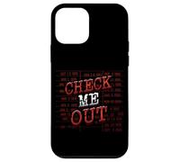 Carcasa para iPhone 12 Mini Tarjeta de Biblioteca Check Me out Librarian Book Lover Library Card Quote