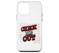 Carcasa para iPhone 12 Mini Tarjeta de Biblioteca Check Me out Librarian Book Lover Library Card Quote