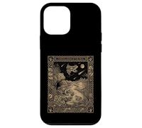 Carcasa para iPhone 12 Mini Tarjeta de Tarot de la constelación de Rana Cottagecore Oculto
