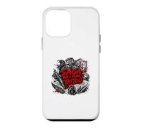 Carcasa para iPhone 12 Mini Tatuaje De Tinta Y Runa Saga Viking Norse Raven