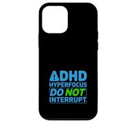 Carcasa para iPhone 12 Mini TDAH Modo Hiperenfoque TDAH Humor Neurodivergente Meme Regalo
