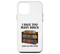 Carcasa para iPhone 12 Mini Tengo demasiados Discos, papá, Disc Golf