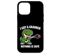 Carcasa para iPhone 12 Mini Tengo un Grabber, Nada es Seguro, Divertido, Dino