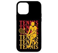 Carcasa para iPhone 12 Mini Tenis Entrenador Tenista Jugador De Tenis Chico Hombre Retro