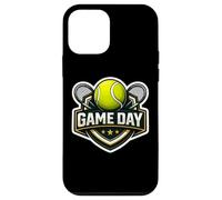 Carcasa para iPhone 12 Mini Tenis Game Day Fan Lover Lindo Jugador Entrenador Espectador Cita