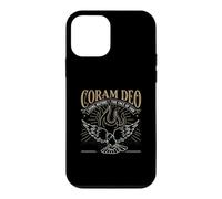 Carcasa para iPhone 12 Mini Teología reformada Coram Deo Christian Fire Dove Faith Design