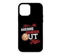 Carcasa para iPhone 12 Mini That's My Awesome Grandson out There Baseball Lovers